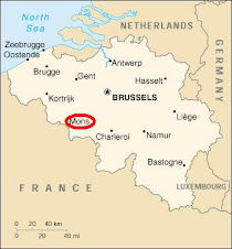 Far From Texas in the City of Mons, Belgium