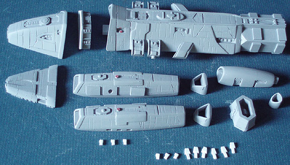 Our Valkyrie in pieces