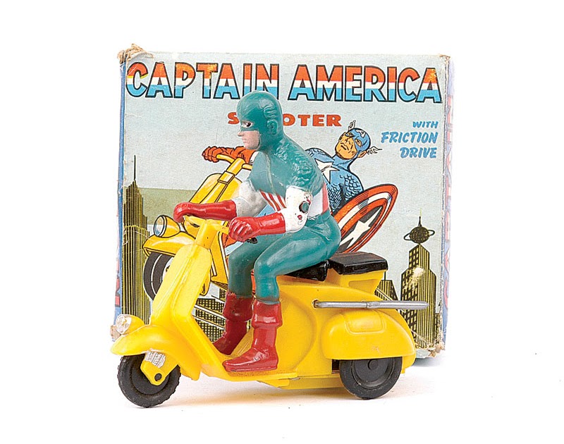captain america scooty