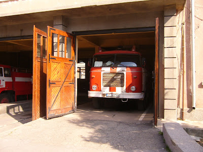 Yambol's Fine Fire Station Doors