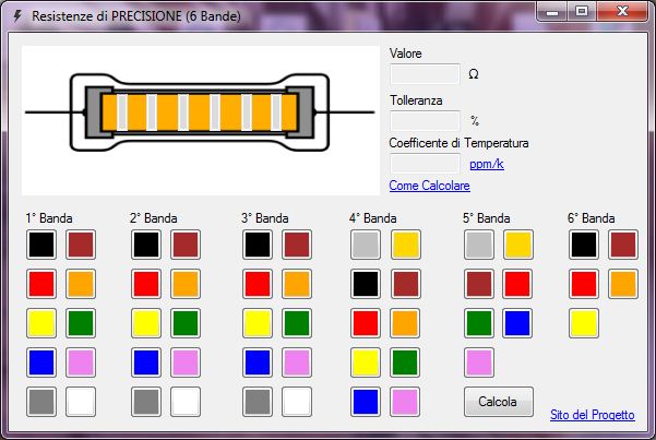 Il Blog Del Ciccio Bastardo: Calcolatore Di RESISTENZE Sia Tradizionali - Foto 8