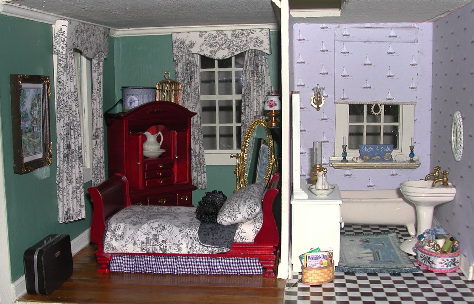 In My Garden Tasha Tudor and Nantucket Bed and Breakfast Dollhouse