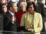 President Obama Takes Oath on Lincoln Bible