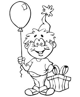 kids coloring pages, birthday coloring pages