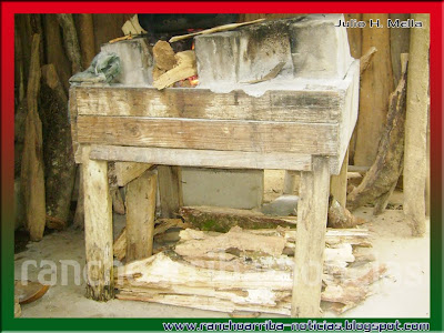 rancho arriba: LOS INSEPARABLES, EL FOGON Y LA LEÑA