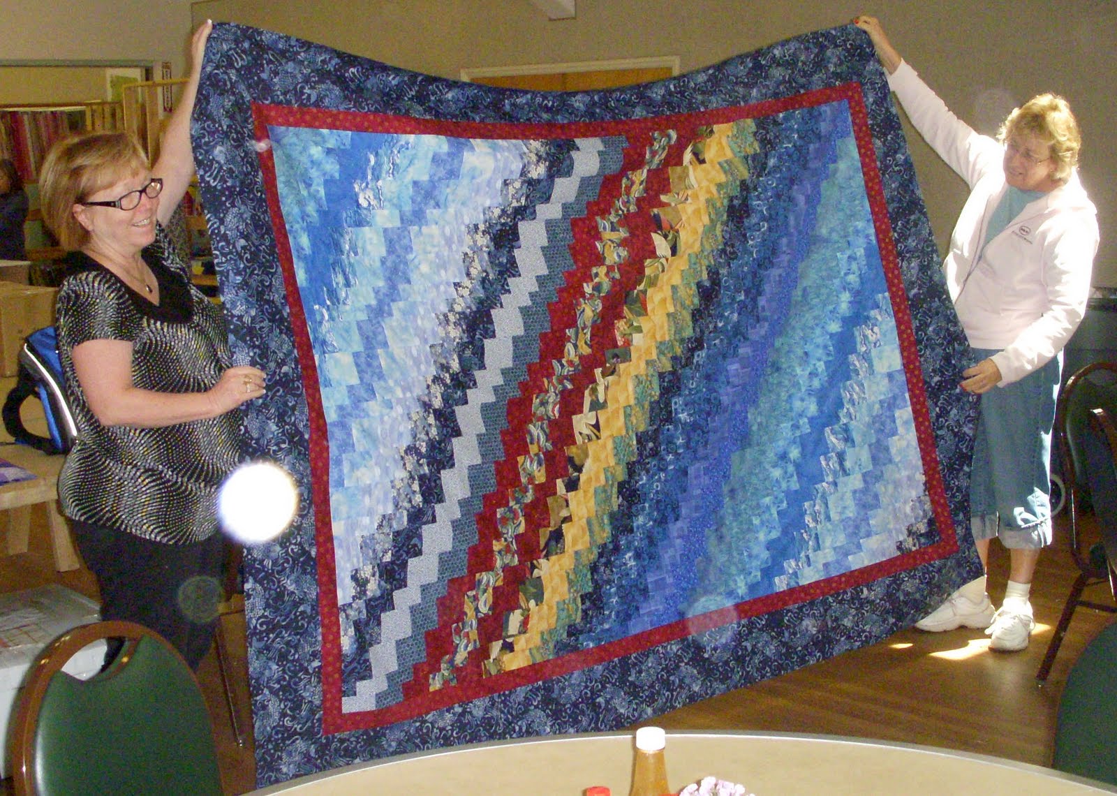 Sew Blessed Quilt Show at Camp Cedar Glen....