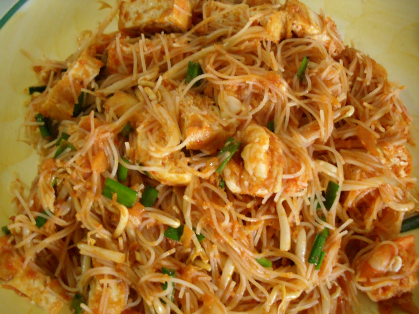 Temptation of Traditional & Fusion Recipes Fried Mee Siam
