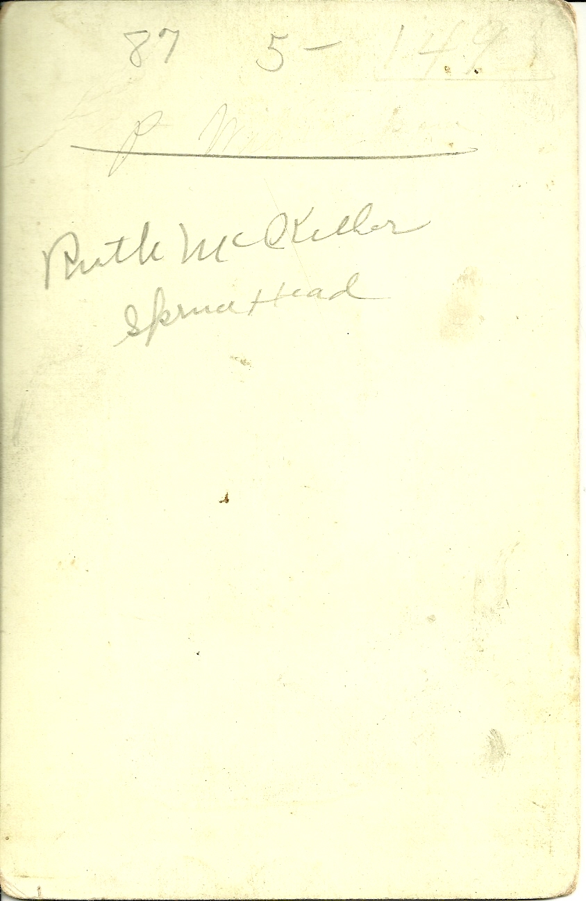 Heirlooms Reunited Photo of an Elderly Ruth (Thorndike