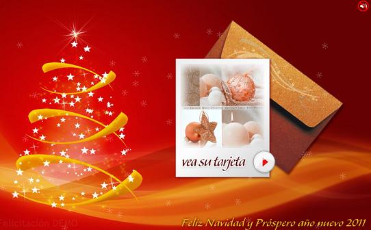 Felicitaciones navideñas con postales ingeniosas