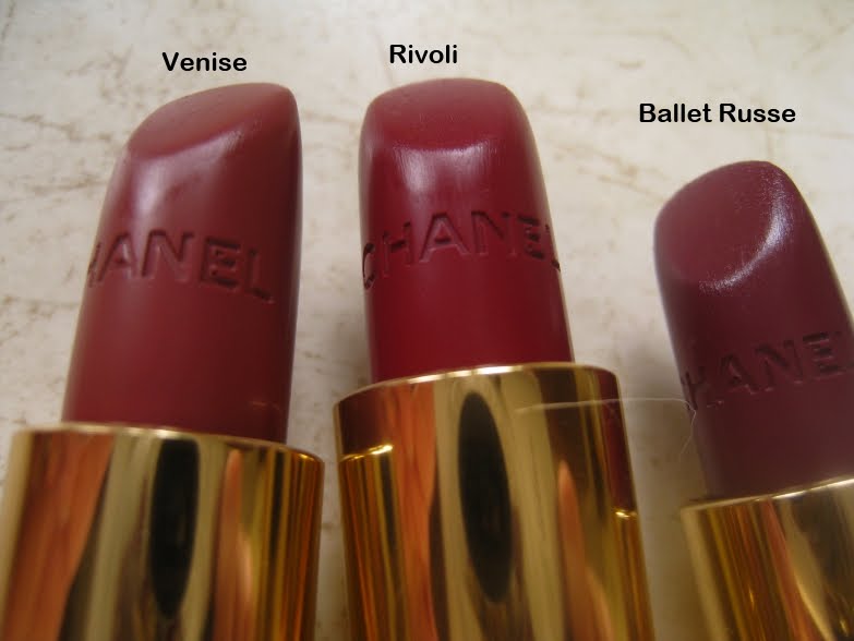 dramatisk Modernisering Marvel The Non-Blonde: Chanel Rouge Coco Lipstick (Venise, Rivoli, Ballet Russe)