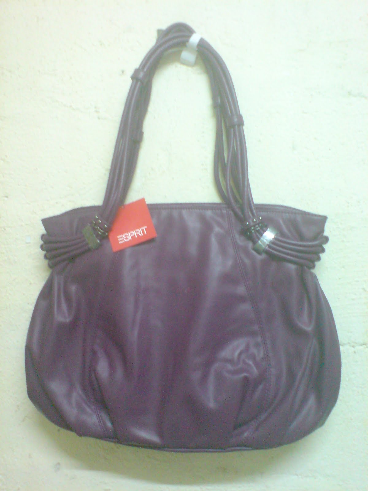 Purple & Black Esprit Handbags | Welcome GoBargain!