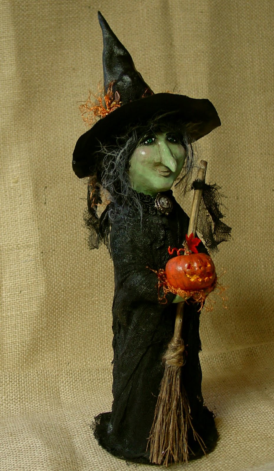 Make The Best of Things Springtime Witch Doll