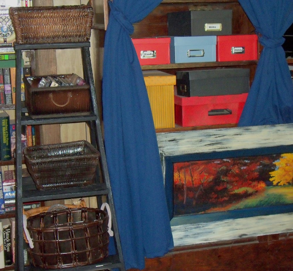 Make The Best of Things Lovin' my ladder shelf.