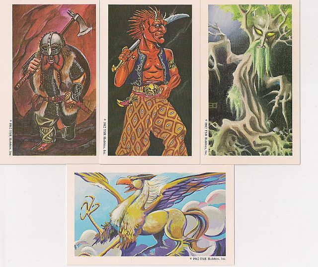 Image of the AD&D Monster Cards