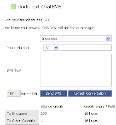 aplikasi Chat SMS