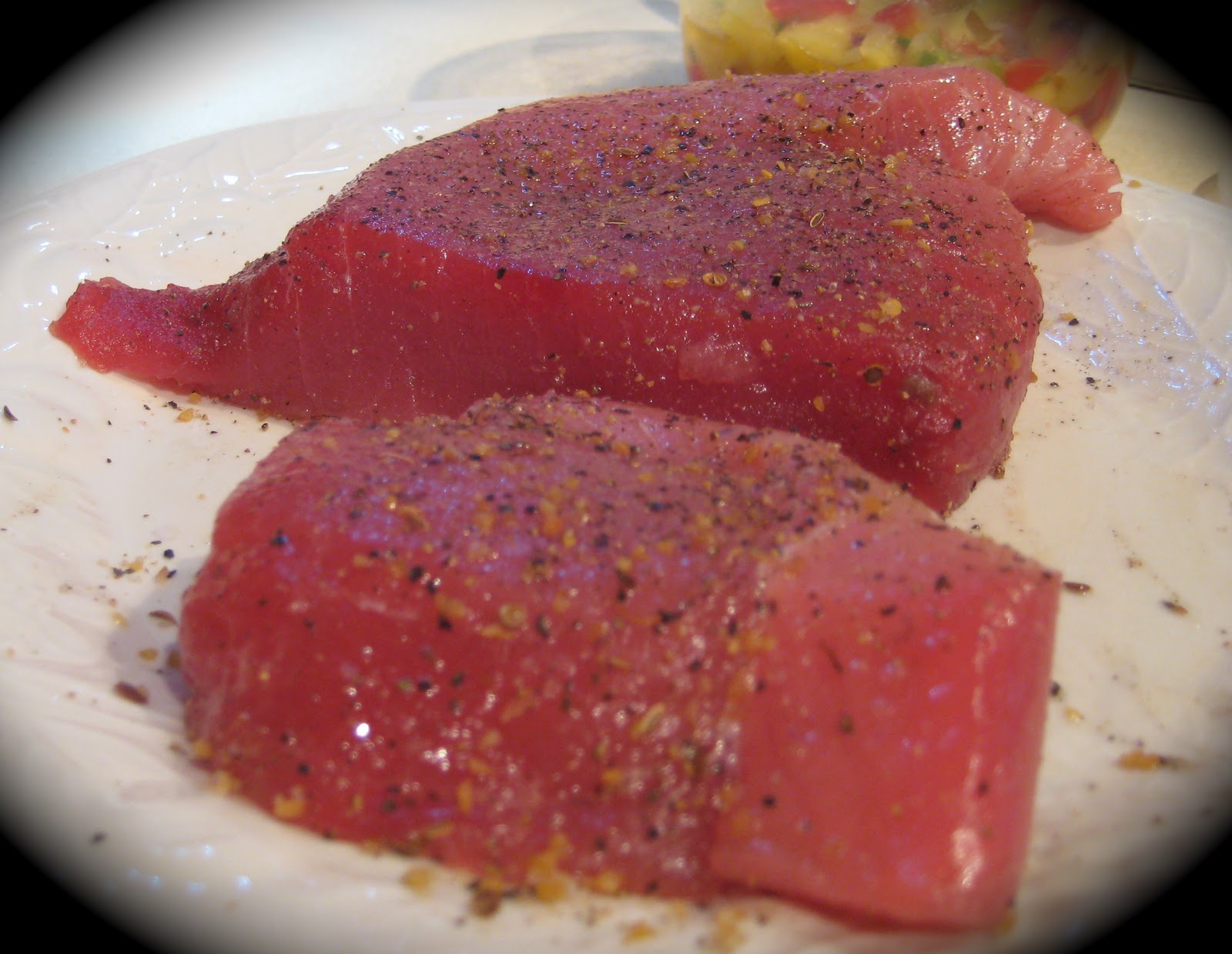 Kitchen Catharsis Dreaming of Sunshine, Grilled Tuna Steaks with