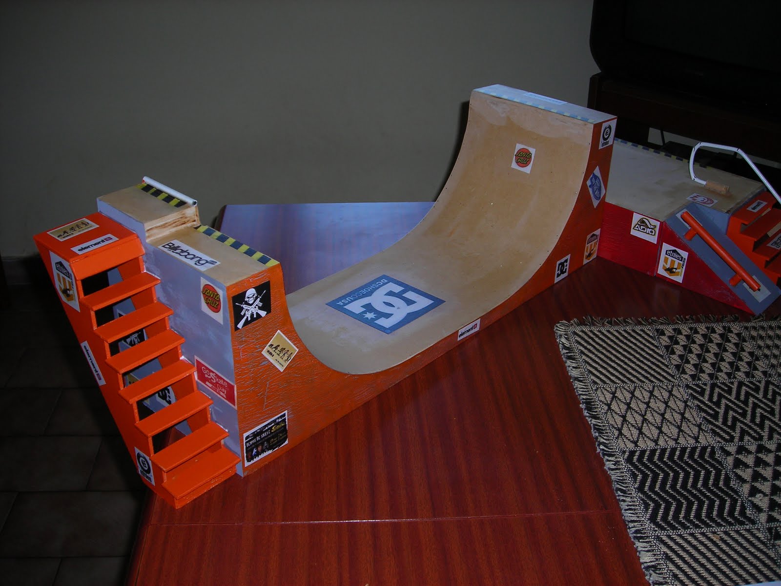 Purretes Mdp Artesanias en madera Pistas de "finger skate"