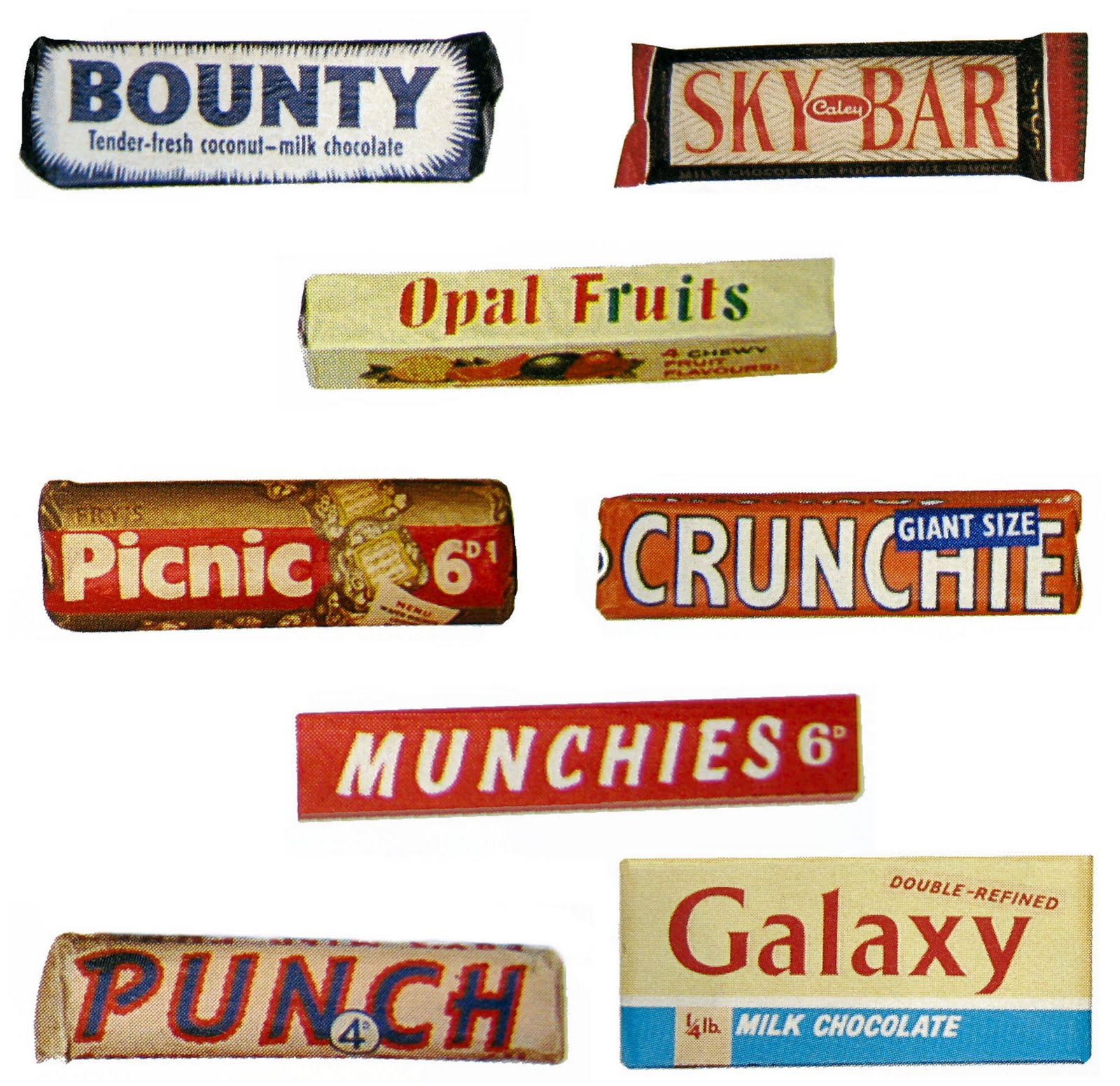 RETRO DUNDEE TUCK SHOP 2 VARIOUS EARLY 60'S