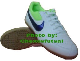 olah raga: SEPATU FUTSAL NIKE TOTAL 90 SHOOT III NEPTUNE BLUE IC ORIGINAL