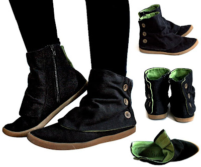 blowfish canvas booties