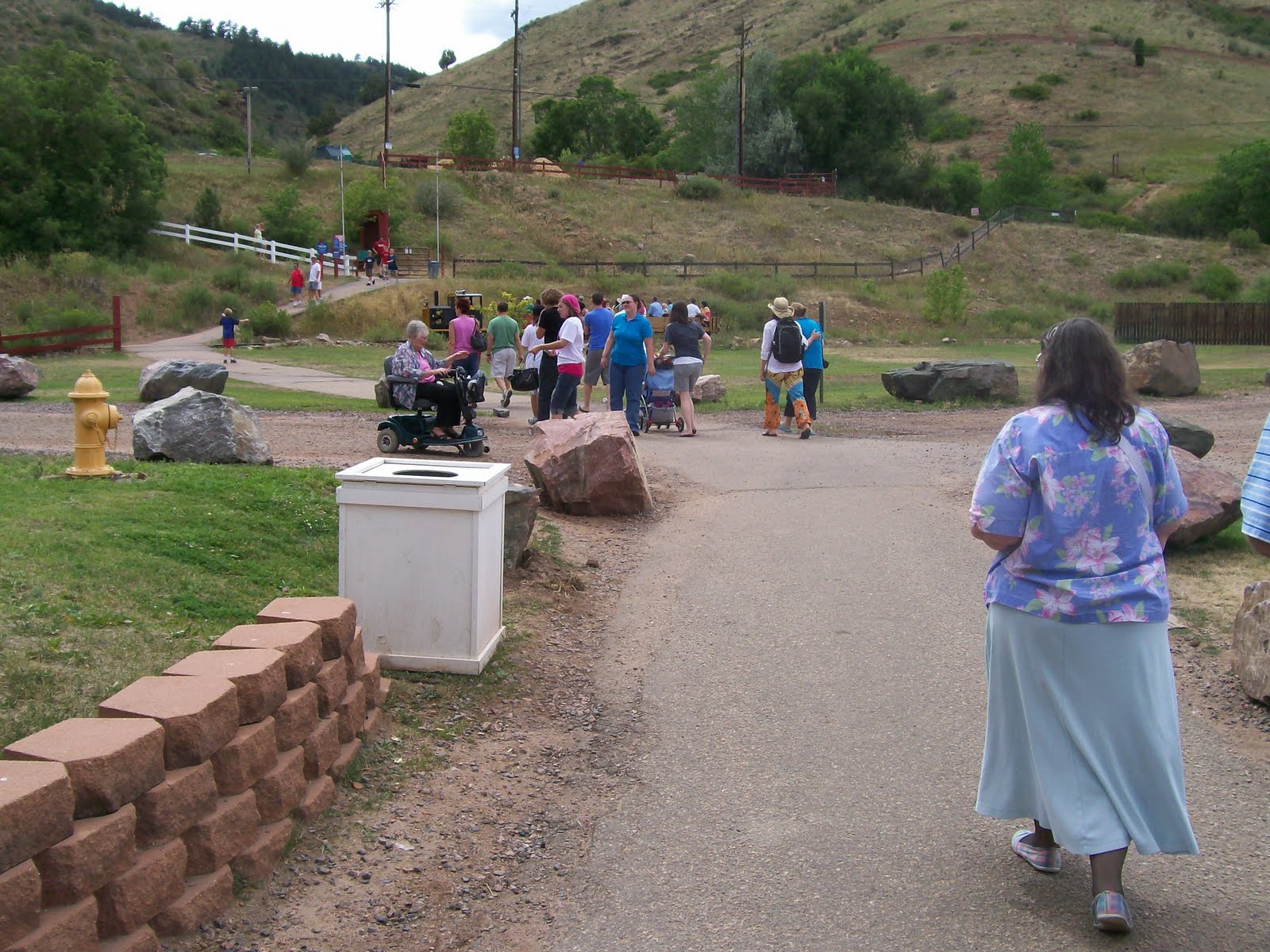 Clinton & Adelia Detweiler Reunion 2010 Heritage Square Alpine Slide