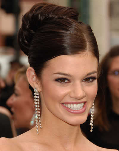celebrity updo hairstyles. One of the hottest hair trends this year is updo 