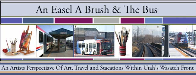 An Easel A Brush And The Bus