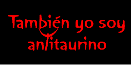 5 DE OCTUBRE: DIA MUNDIAL ANTI-TAURINO