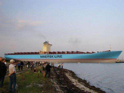 Largest container ship in the world - Maersk Line