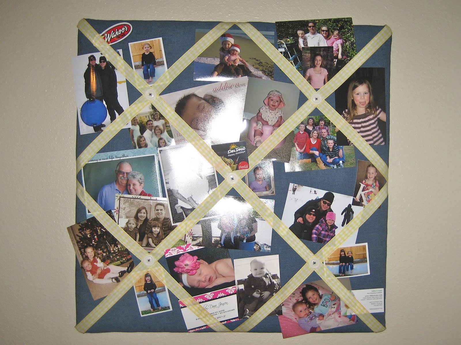 Random Craft Tutorial Ribbon Board