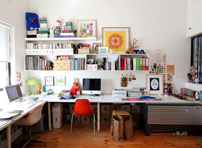 Decoracion de oficinas en casa