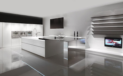 COCINA MODERNA MINIMALISTA