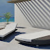 Isla de camas solares muebles lounge al aire libre