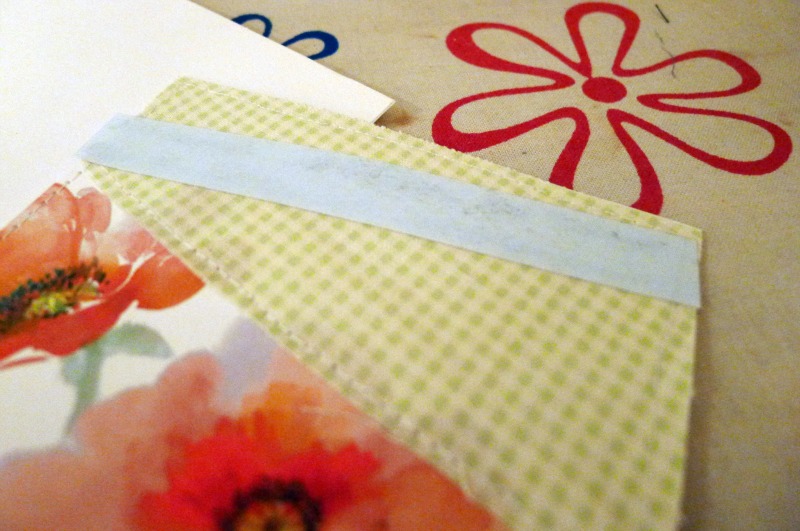 Pieces by Polly: Fabric Note Cards with Text - Great Gift Idea