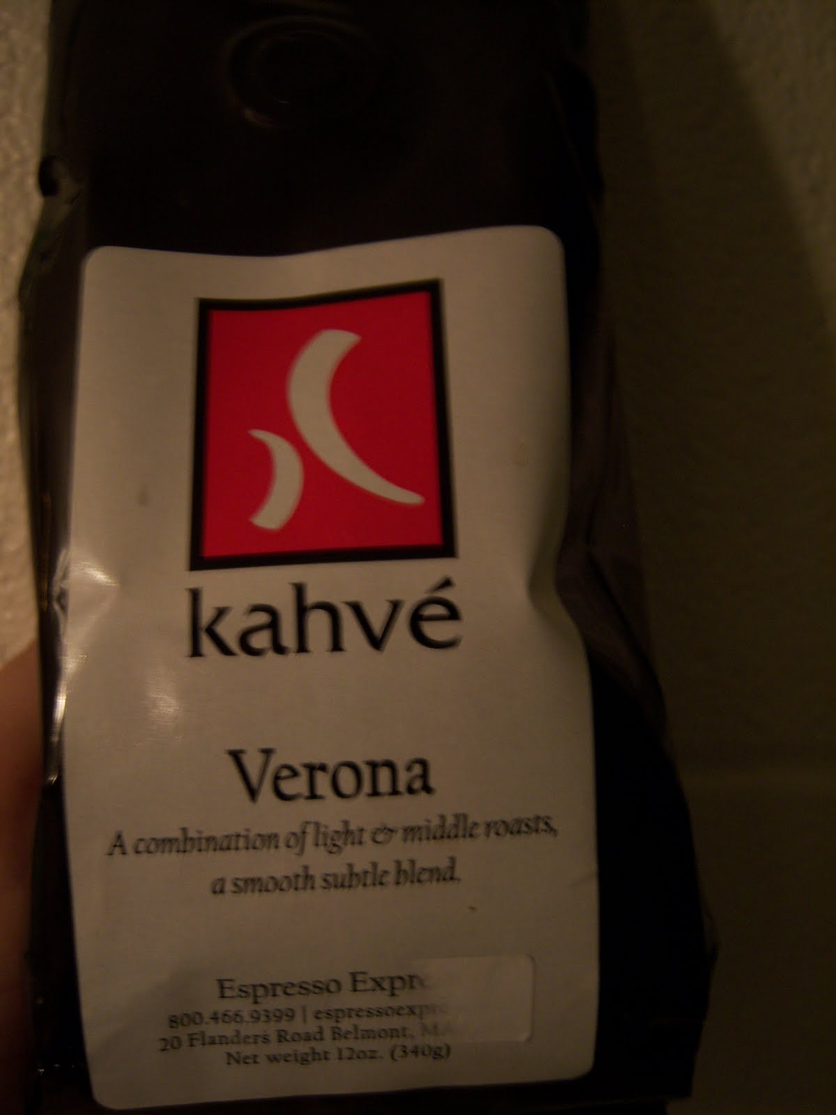 Pure Coffee Blog Mugged Verona Blend [Kahve Koffee]
