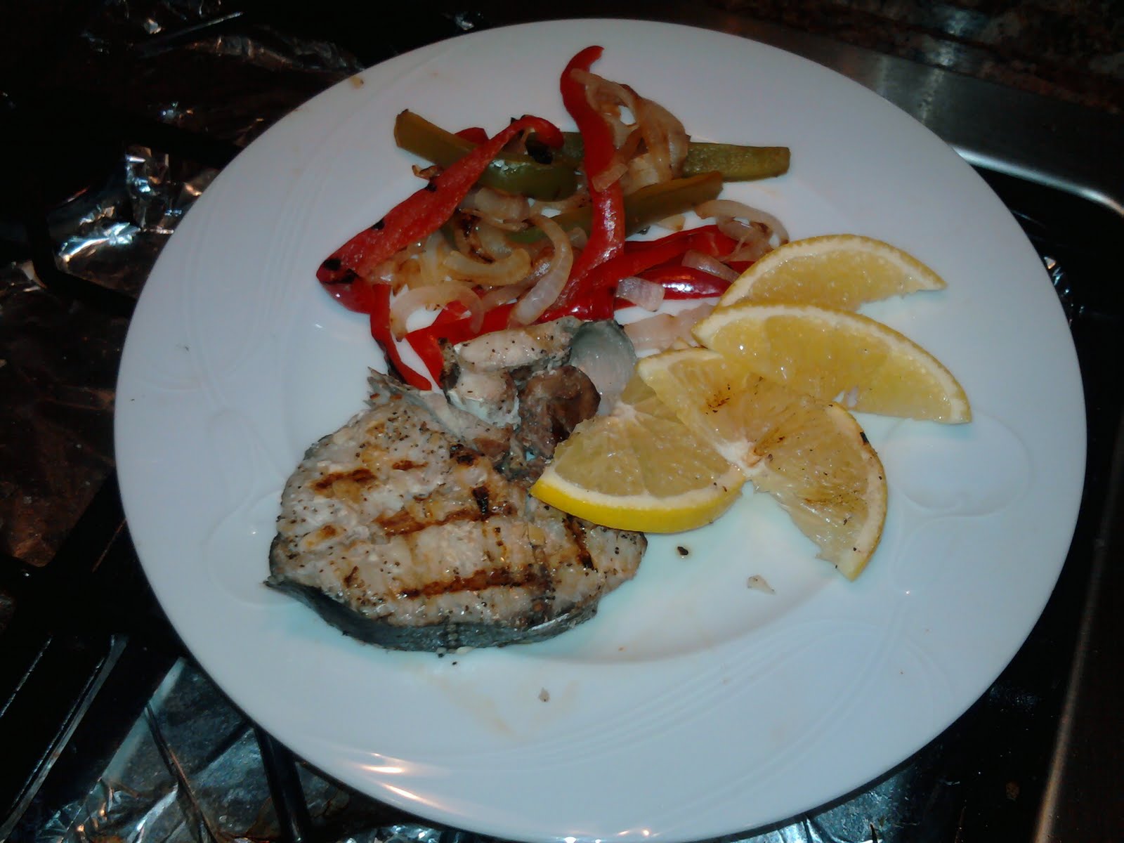 Live Beautifull Grilled King Mackerel