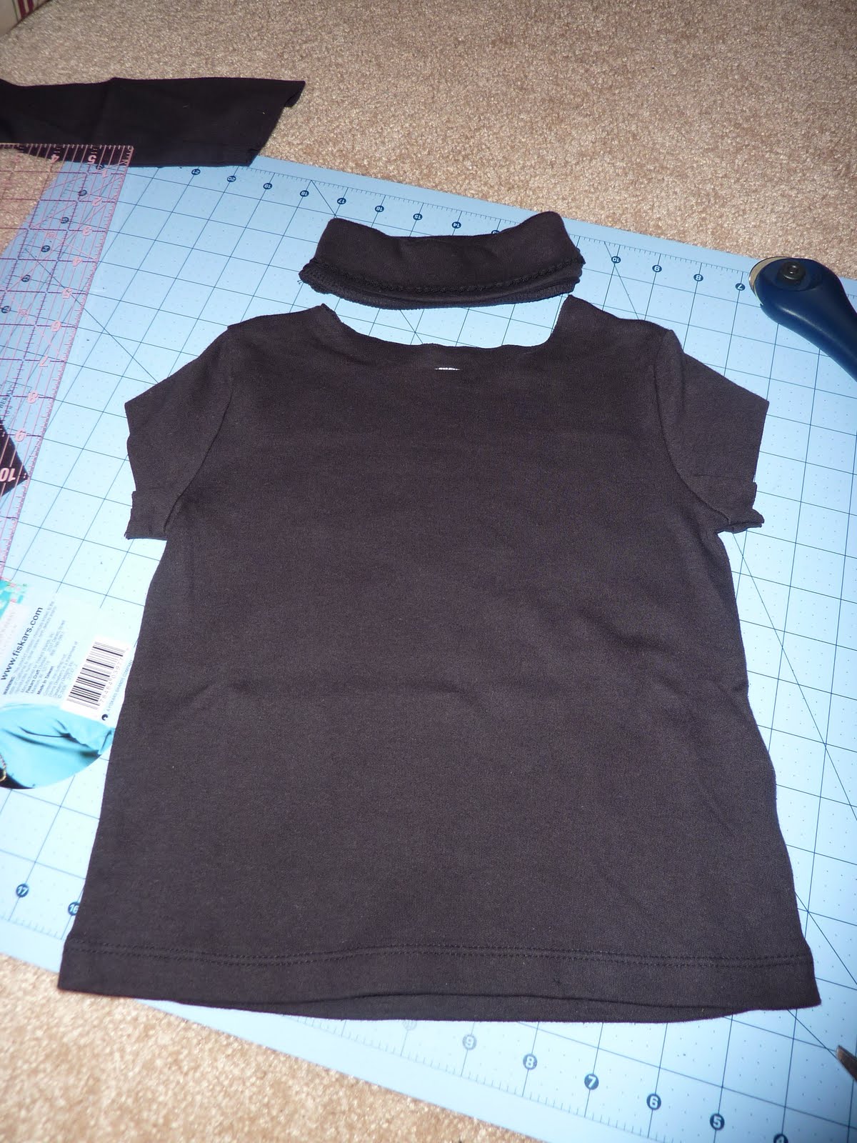 No time to be bored Refashion Turn longsleeved turtle neck into