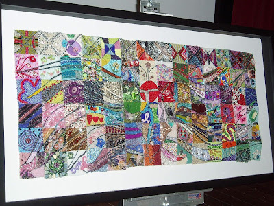 bead quilt by GLBS in memory of Barb Davis