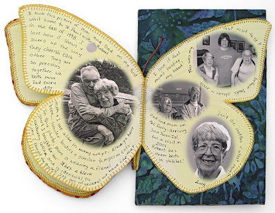 bead journal project, Robin Atkins, butterfly book