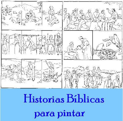 Webstore Recursos Educativos Historias Bíblicas Para Pintar