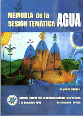 Memoria de la Sesión Temátcia del Agua