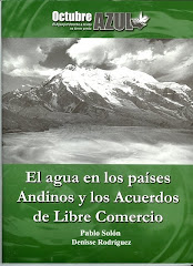 El Agua en los países Andinos y los Acuerdos de Libre Comercio