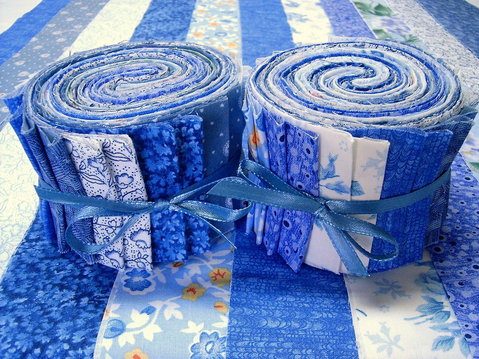 SEW FUN QUILTS ON A ROLL! Jelly Roll that is.