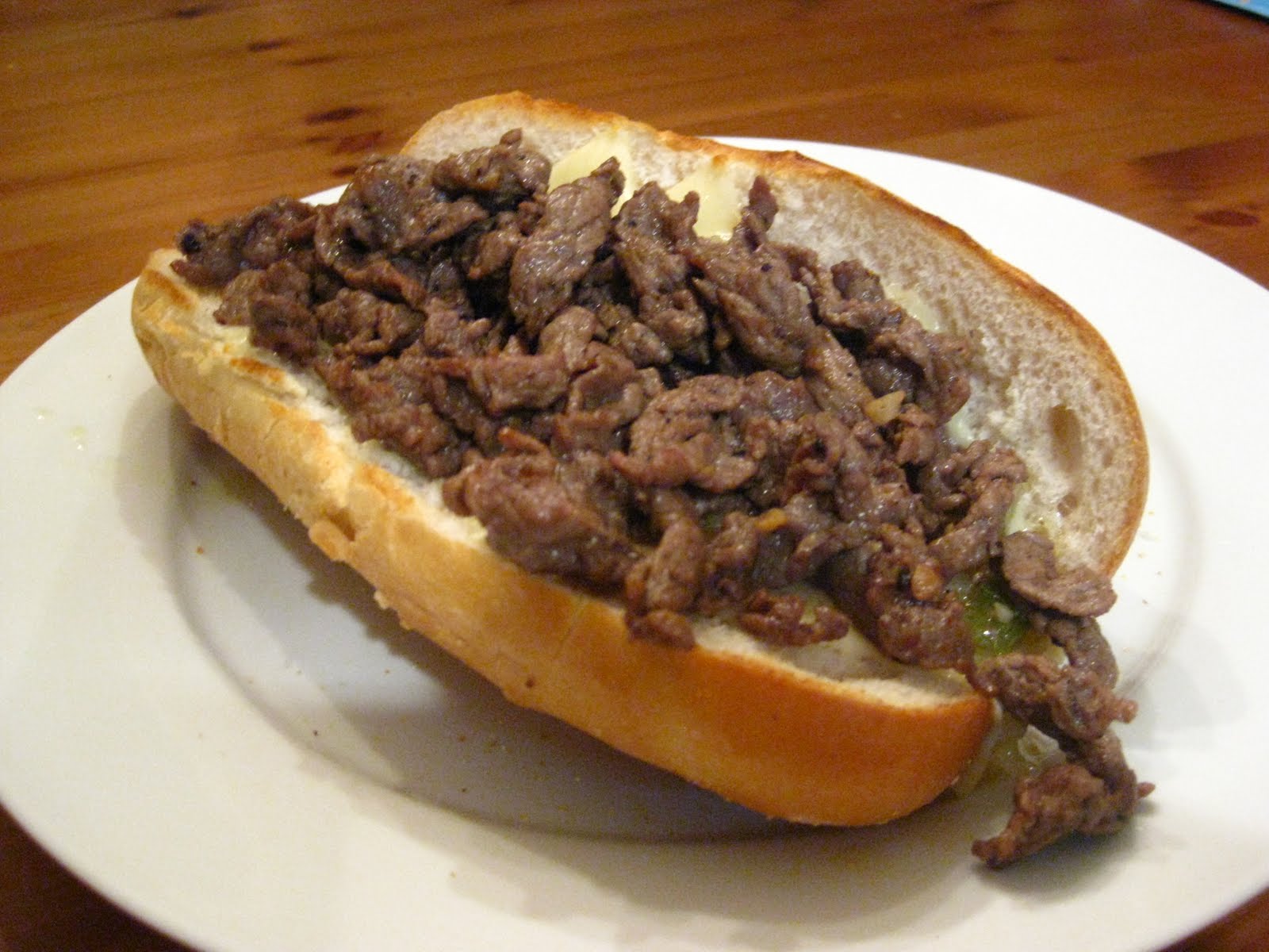 A Taste of Home Cooking: Cheesesteak
