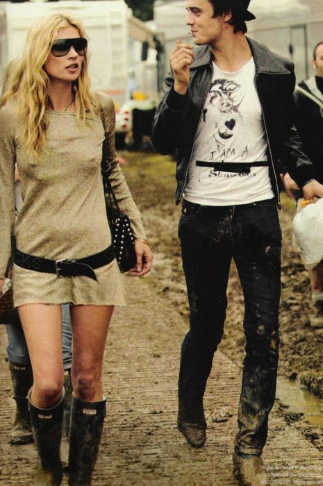 FASHION ON ROCK: Kate Moss,Lovers Style
