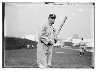Ty Cobb, Detroit, AL, Credit Line: Library of Congress, Prints & Photographs Division, [reproduction number, LC-DIG-ggbain-08006]
