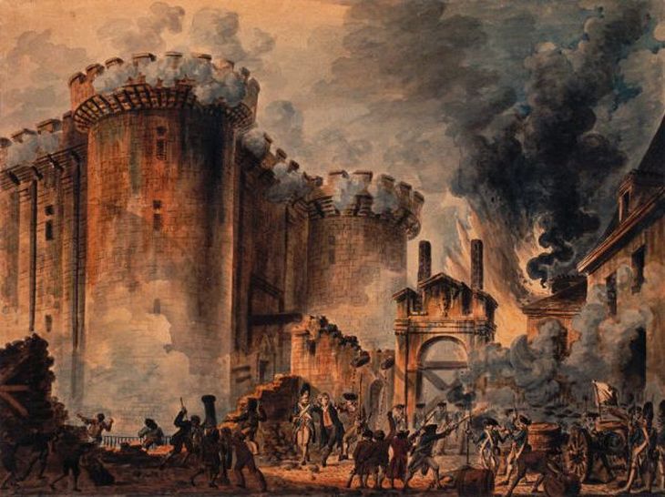 Bastille Day by Jean Pierre Louis Laurent Houel