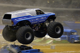 Monster Truck Afterburner (U.S. Air Force photo by Senior Airman Brian Ferguson)