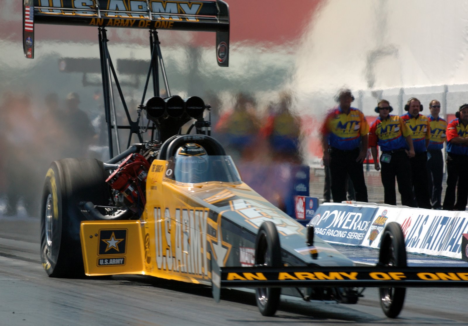 NHRA top fuel dragster