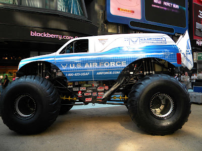 Monster Trucks in Times Square